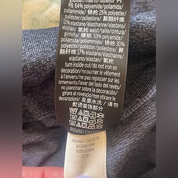 Victoria's Secret PINK Active Seamless Blue Tight Workout Leggings Size Small - Picture 6 of 7